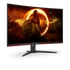 AOC Ívelt Gaming 240Hz VA monitor 31.5
