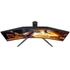 AOC Ívelt Gaming 240Hz monitor 34