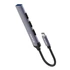 COLORWAY USB-elosztó CW-HUB04, USB-C 4-B-1 USB2.0X3/USB3.0