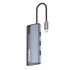 COLORWAY USB-elosztó (dokkolóállomás) CW-HUB01, ColorWay USB-C 5-b-1 Type C PD 100W/USB3.0x3/HDMI 4K