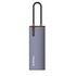 COLORWAY USB-elosztó (dokkolóállomás) CW-HUB03, USB-C 6-B-1 Type C PD 100W/USB3.0x3/USB2.0/RJ45