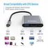 COLORWAY USB hub (dokkolóállomás) ColorWay USB-C 3 az 1-ben Type C PD 100W/USB3.0/HDMI 4K (CW-HUB08)