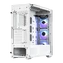COOLER MASTER Ház ATX MasterBox TD500 MESH V2, Tápegység nélkül, Edzett Üveg, fehér