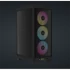 CORSAIR Ház Mini-ITX 2000D RGB AIRFLOW, SFX Tápegység nélkül, fekete