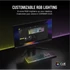CORSAIR Vezetékes Billentyűzet Gaming, K55 CORE RGB, Médiavezérlő gombok, Cseppálló, US, fekete