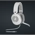 CORSAIR Vezetékes Headset, HS55 Gaming, Ultrakönnyű, Jack dugós, fehér