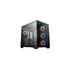 DEEPCOOL Ház ATX CG530 4F, Tápegység nélkül, Fekete, Üvegfalú