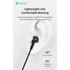 Devia Smart Series M1 Metal In-Ear sztereó fülhallgató - USB-C (Type-C), ezüst