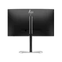 HP monitor 23.8” Series 5 Pro 524pu Matt IPS 1920x1080, 100Hz, 16:9, 1500:1, 350cd, 5ms, HDMI, DisplayPort, fekete/ezüst