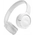 JBL Tune 520C vezetékes fejhallgató, fehér, beépített mikrofon, over ear, kábel hossz 120 cm, 0,156 kg