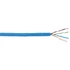 LEGRAND fali kábel réz Cat6 árnyékolatlan (U/UTP)4 érpár (AWG23) LSZH (LSOH) kék d:6.1mm 305mkartondoboz LCS2