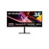 LG Ívelt 240Hz Gaming VA monitor 34