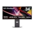 LG ívelt gaming monitor 34