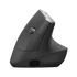 LOGITECH Egér - MX Vertical Ergonomic Bluetooth Optikai, Fekete