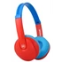 MAXELL Fejhallgató, HP-BT350 BT, gyerekeknek, headset, integrált mikrofon, Bluetooth & 3.5mm Jack, kék-piros