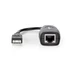 Nedis CCGB60EXTBK500 aktív USB hosszabító UTP kábelen kábelen, max. 50m-ig