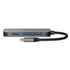 Nedis CCGB64220GY01 4 portos USB-C hub, USB-C dugó (USB C) to 4x USB A 3.2 Gen1