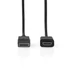 Nedis CCGL37101BK20 DisplayPort dugó - HDMI dugó kábel 4K@30Hz, 2m