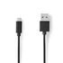 Nedis CCGL60500BK30 USB 2.0  USB-A dugó  - USB Micro-B dugó  11 W 480 Mbps, 3m