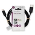 Nedis CCGL60600BK20 USB A - USB C (USB-C) kábel, USB2.0, 15W, hossz 2m