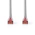 Nedis CCGL85220GY150 UTP / FTP Cat6 patch kábel, RJ45 aranyozott érintkezők, 10/100/1000 Mbit/s, hossz 15m