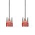 Nedis CCGL85230GY50 UTP Cat6 patch kábel, RJ45 aranyozott érintkezők, hossz 5m