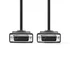 Nedis CCGP32001BK30 DVI-D 24+1p kábel, 2560x1600, hossz 3m