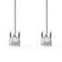 Nedis CCGP85100GY20 UTP Cat5e patch kábel, RJ45, 10/100/1000 Mbit/s, hossz 2m