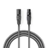 Nedis  COTG15010GY100 balanced/szimmetrikus  XLR 3 tűs dugó | XLR 3 tűs aljzat, 10m