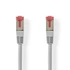 Nedis CCGL85220GY10 UTP / FTP Cat6 patch kábel, RJ45 aranyozott érintkezők, 10/100/1000 Mbit/s, hossz 1m