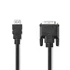 Nedis CCGL34800BK20 HDMI - DVI-D 24+1p kábel, 1080p, hossz 2m