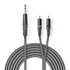 Nedis COTH23300GY30 félprofi XLR audio kábel, 6,35mm sztereo jack dugó - 2x RCA dugó, 3m