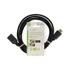 Nedis ultra HD HDMI hosszabbító (toldó) kábel CVGL34096BK20, HDMI dugó - aljzat, 4K@60Hz, ARC, 10,2 Gbps, 2 m