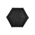 SAMSONITE Esernyő 108962-1041, 3 SECT. MANUAL FLAT (BLACK) -ALU DROP S