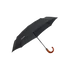SAMSONITE Esernyő 108978-1041, 3 SECT. AUTO O C CROOK (BLACK) -WOOD CLASSIC S