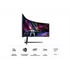 SAMSUNG Ívelt Gaming 240Hz VA monitor 57