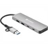 SANDBERG Hub és elosztó, USB-C/A to 2xUSB-A+2xUSB-C Hub