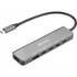 SANDBERG USB-C 6-in-1 MediaDock, 6xUSB/1xHDMI