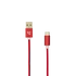 SBOX Kábel, CABLE USB Male -> TYPE-C Male 1.5 m Red
