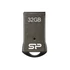 SILICON POWER Pendrive 16GB, Touch - T01 USB 2.0, Fekete