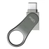 SILICON POWER Pendrive 32GB, Mobile - C80 USB Type-C + USB Type-A, Szürke