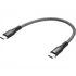 Sandberg Survivor Cable 0.2m egy ultra-rövid töltőkábel, 100W,