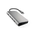 Satechi Aluminium Type-C Multi-Port Adapter (HDMI 4K,3x USB 3.0,MicroSD,Ethernet) - Space Grey