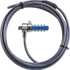 TARGUS Physical Lock / DEFCON™ T-Lock Resettable Combination Cable Lock for Laptop Computer and Desktop Security Cable