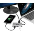 TRIPP LITE USB-C adapter, multiport,  4K HDMI, 3x USB-A Port, 100W PD Charging, HDCP, szürke