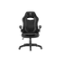 WHITE SHARK NYX-B NYX gamer szék, fekete, puha nyak, fej és hát párnák, lélegzó felület, 120 kg - ig