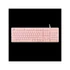 WHITE SHARK TACHI-P/US  WS GK-003441P-US gamer billentyűzet, 104 gomb pink (angol)