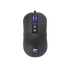 WHITE SHARK ARTHUR (GM-9005) gamer egér, 9D, fekete, 10000 dpi, RGB
