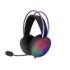 WHITE SHARK FIREFLY-B, GH-2342-B gamer fejhallgató, fekete/RGB, (3.5 Jack)