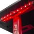 WHITE SHARK FIRE SHADOW RGB gamer asztal fekete/piros